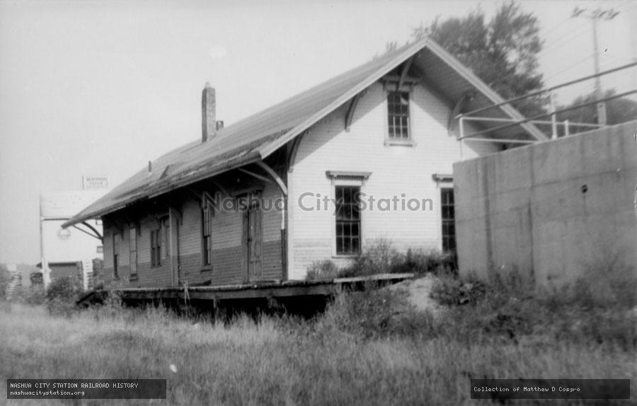 Postcard: Maine Central Railroad, Bucksport, Maine